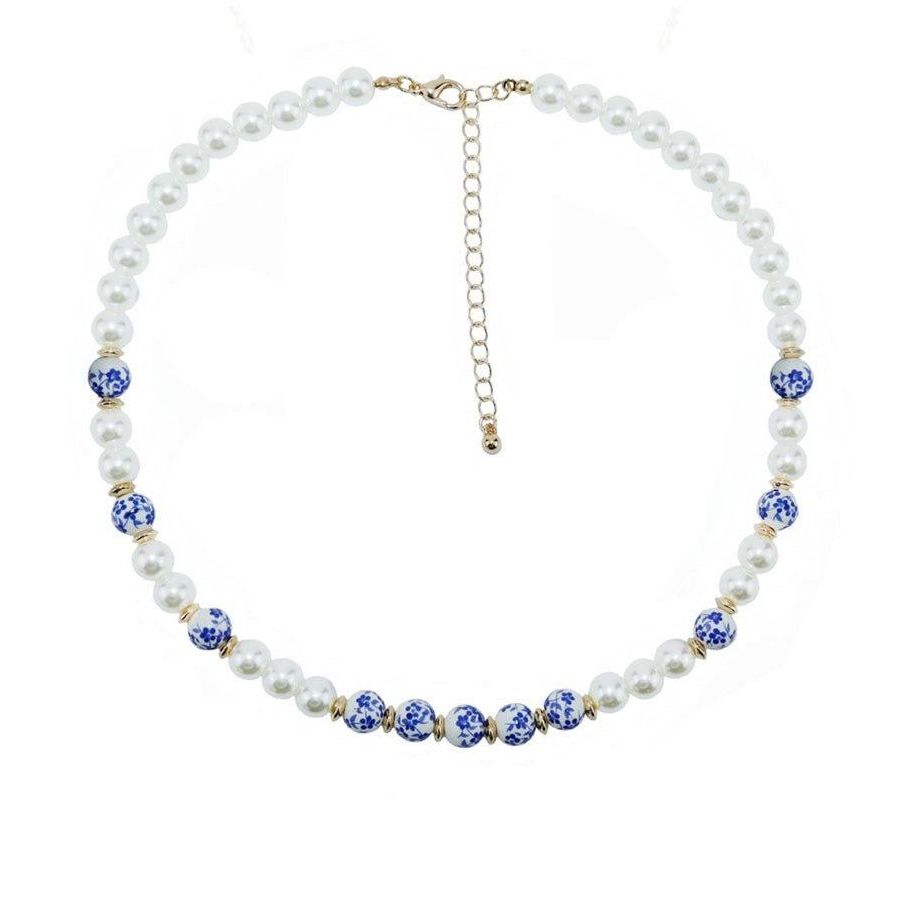 Royal Blossom Pearl Necklace