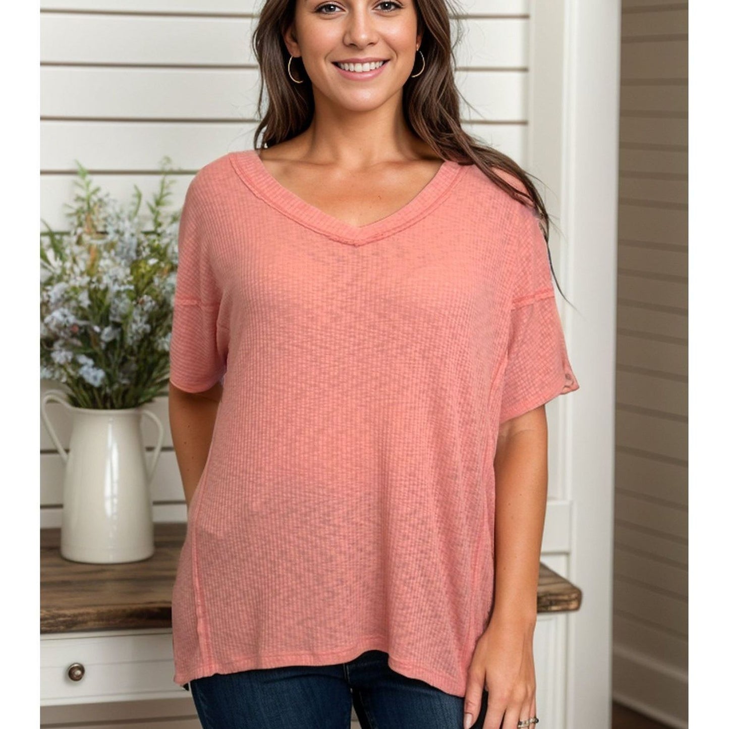 Coral Coast - Short Sleeve Top