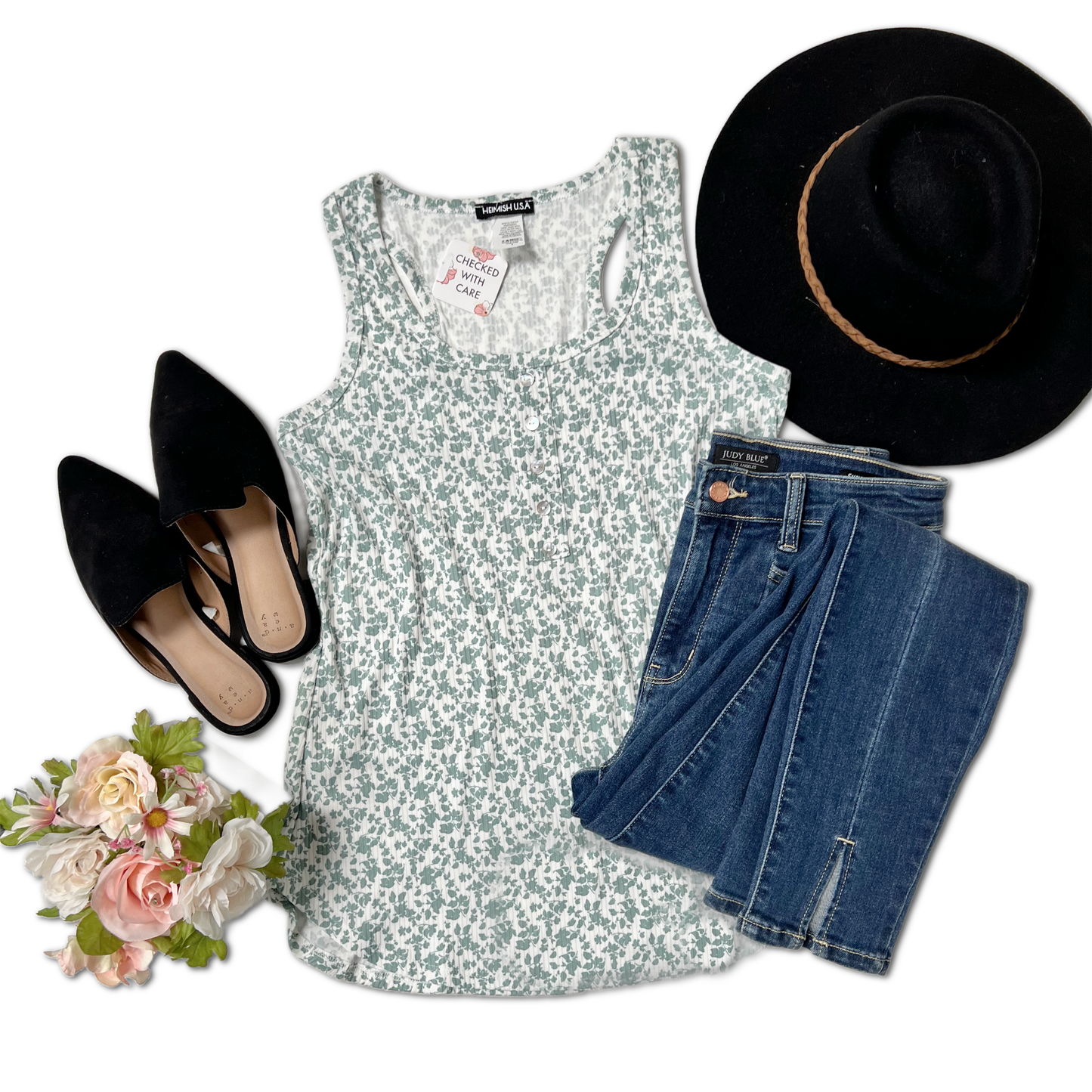 Serenely Beautiful Sleeveless Top