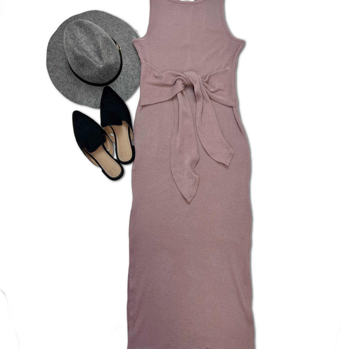 Embrace Your Beauty - Mauve Dress