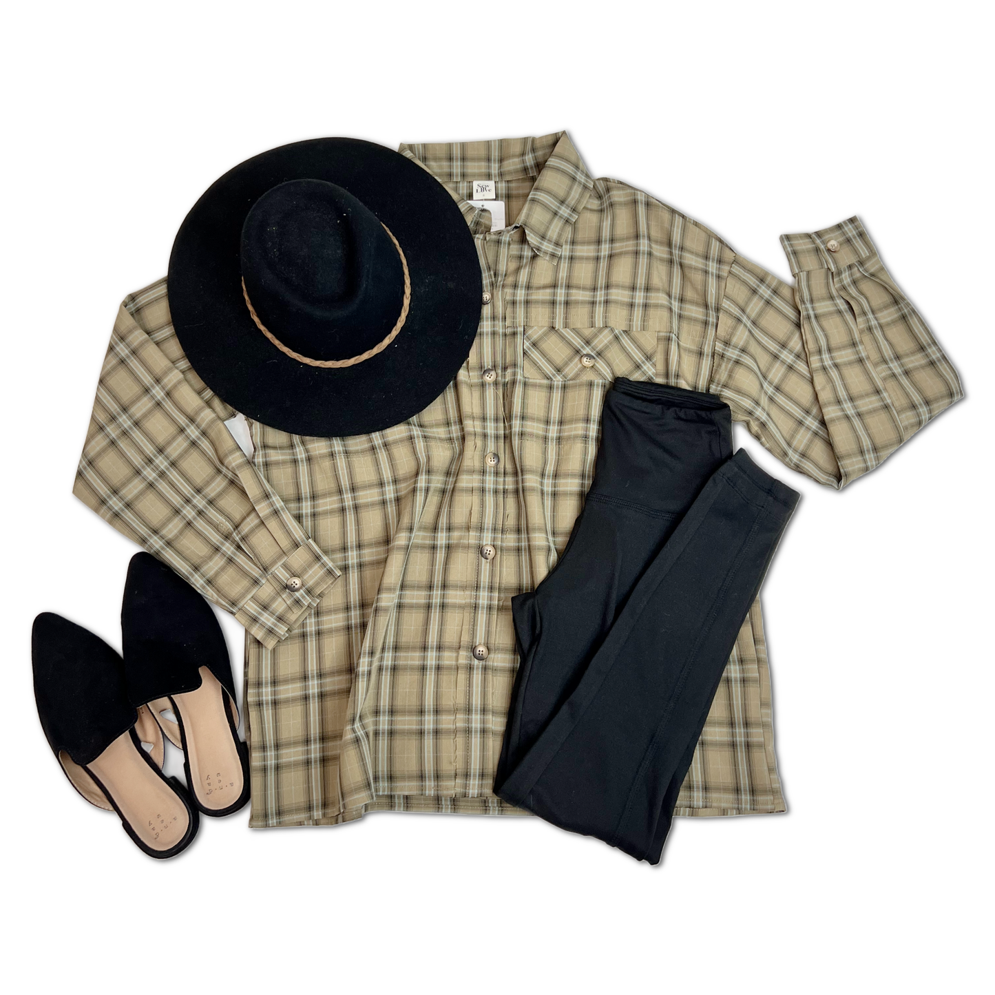 Faith In Fall Plaid - Button Down