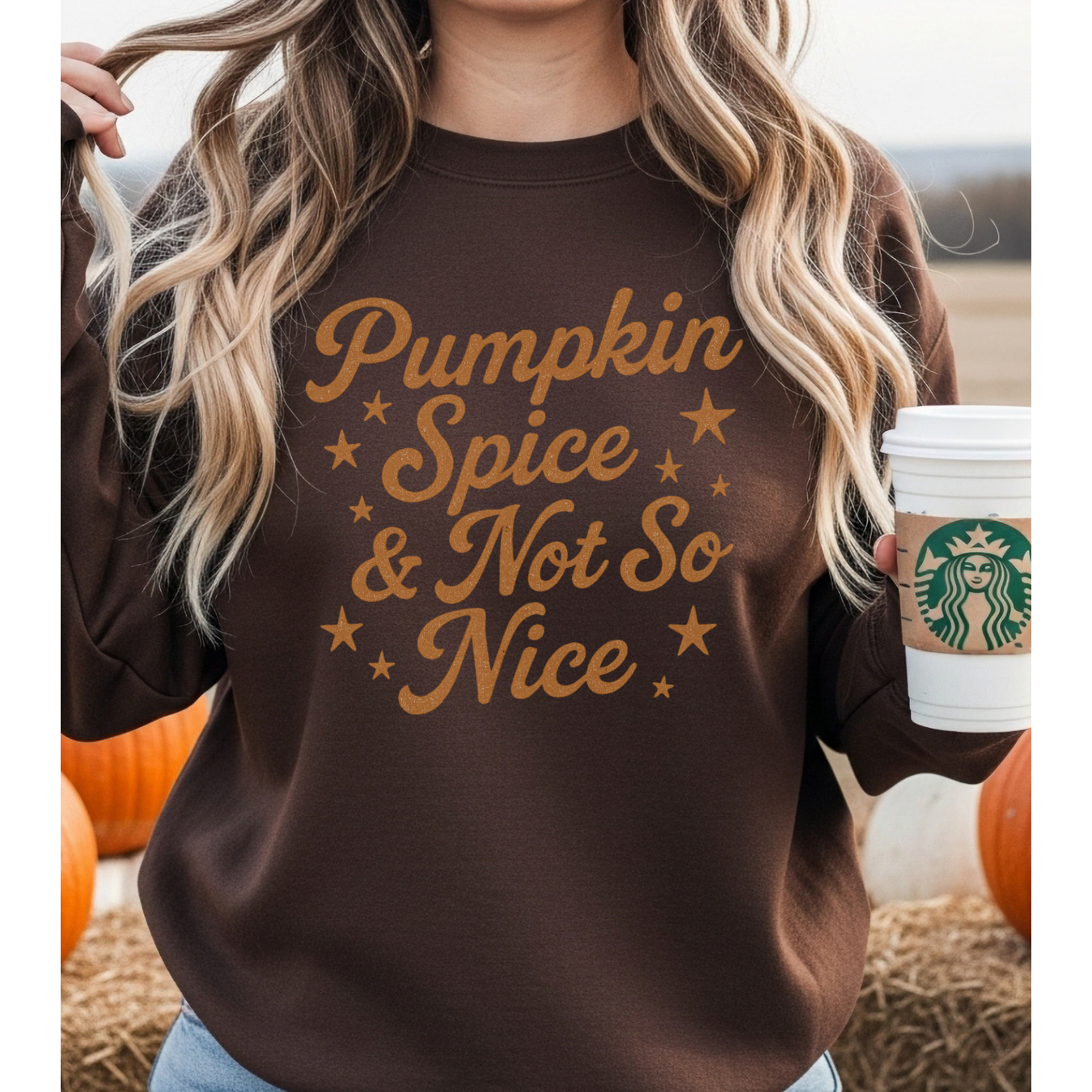 Pumpkin Spice & Not So Nice Sweatshirt