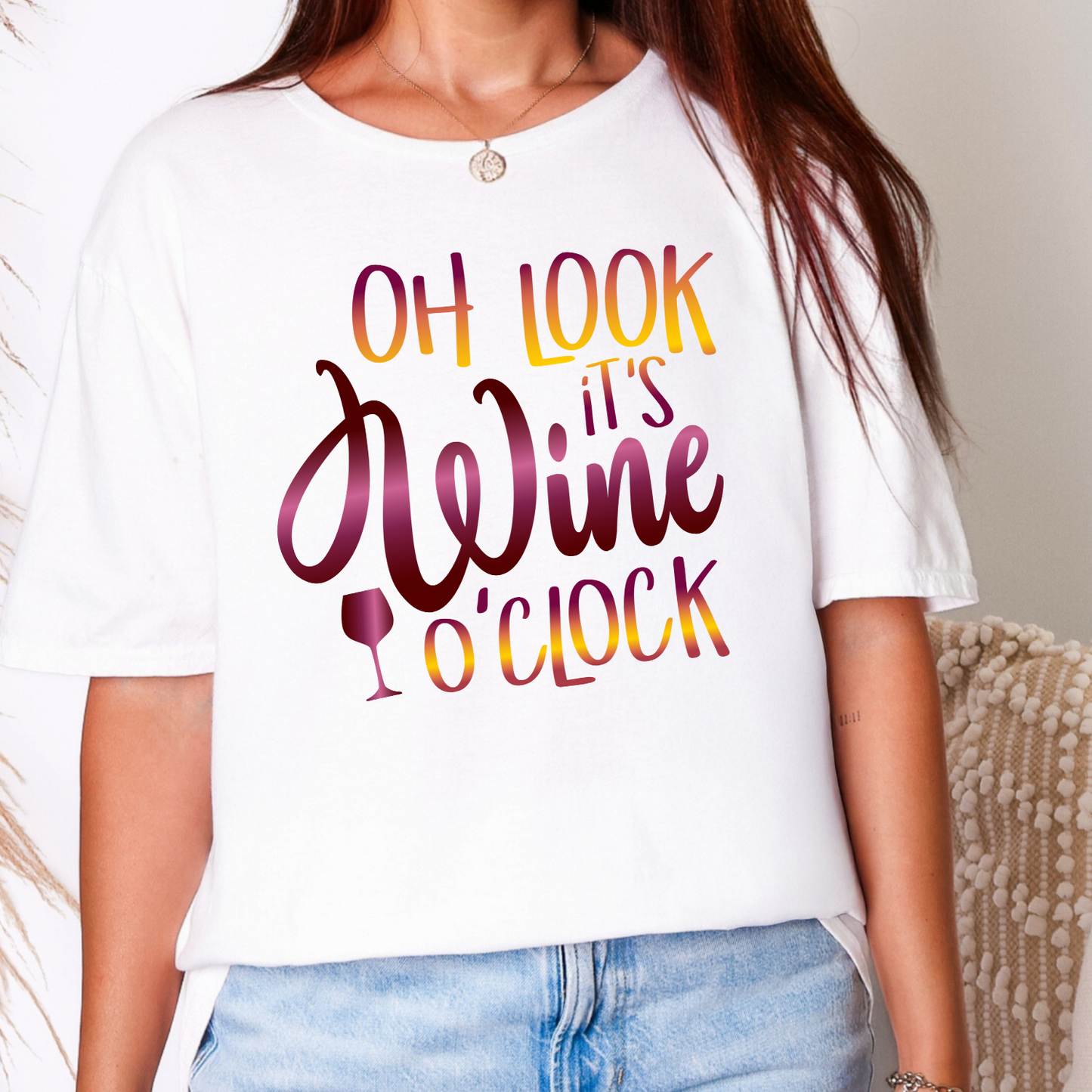 Wine O'Clock Graphic Tee