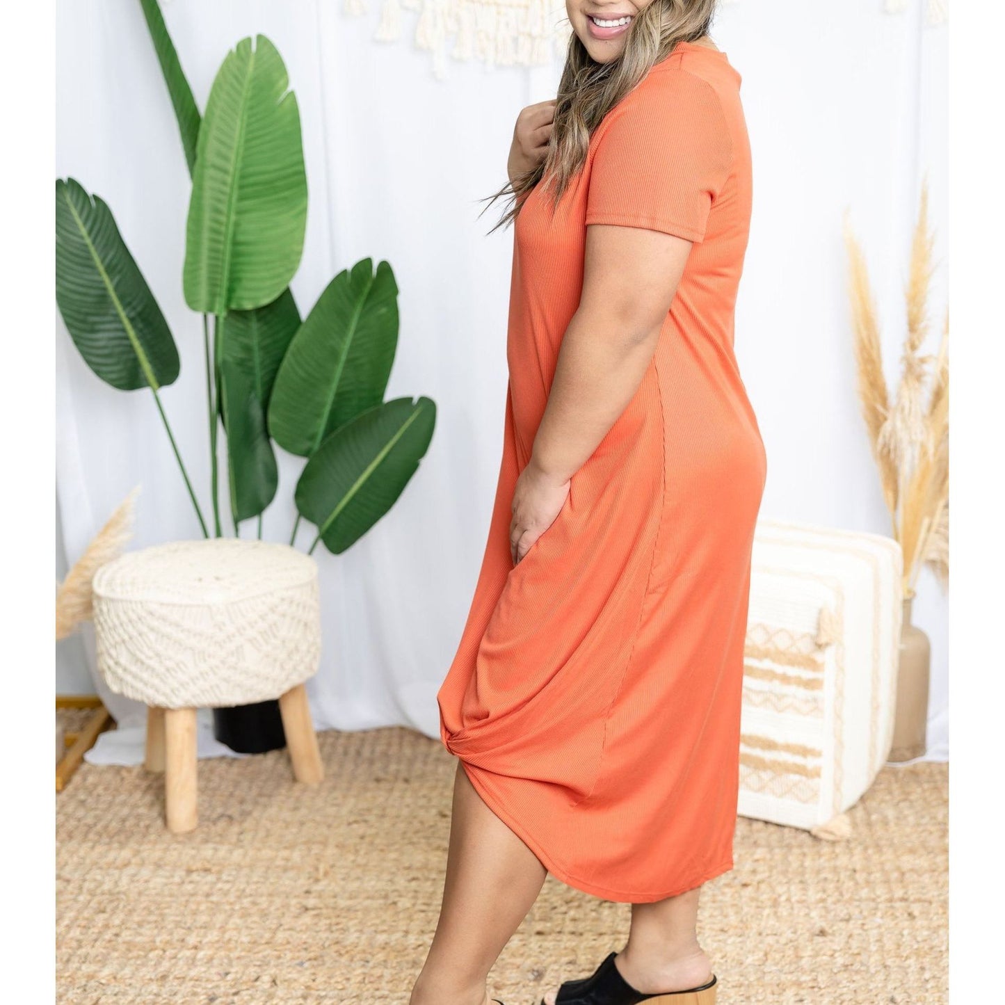 Tied To You - Midi Dress