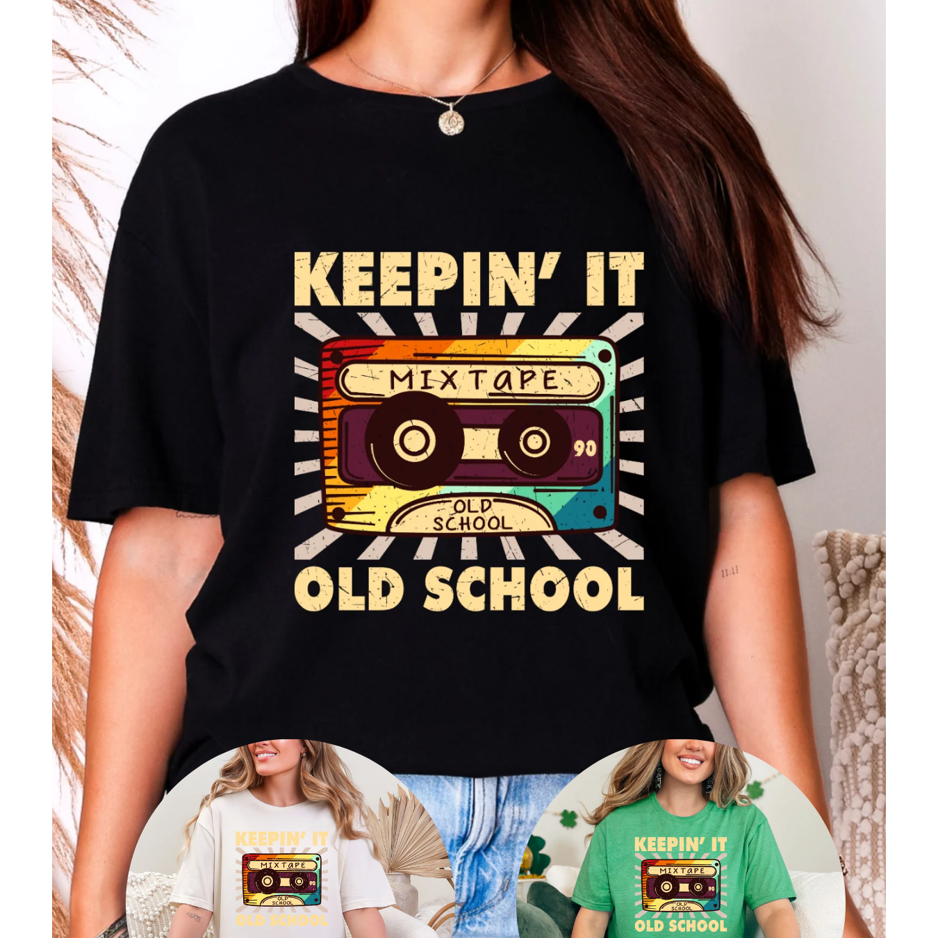 Old School Mixtape T-Shirt