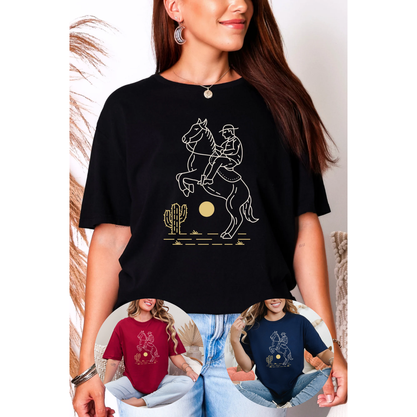 Ride Em' Cowboy Graphic Tee