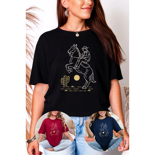 Ride Em' Cowboy Graphic Tee