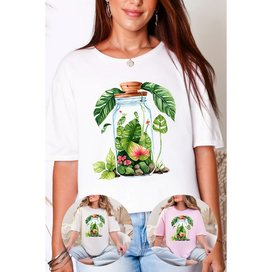 Botanical Jar Graphic Tee