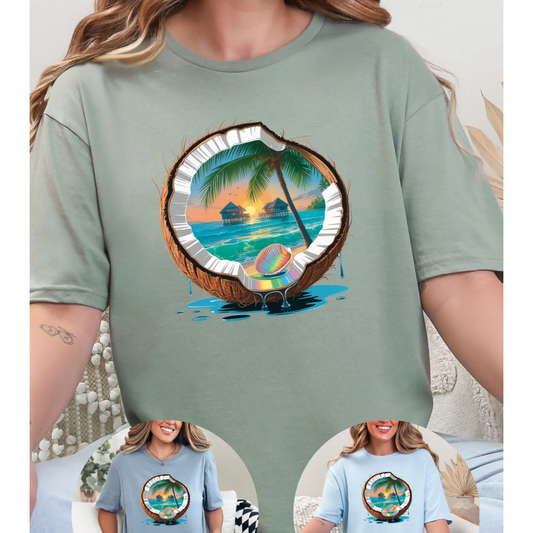 Tropical Coconut T-Shirt