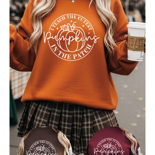 Teaching Pumpkin Cuties Sweatshirt