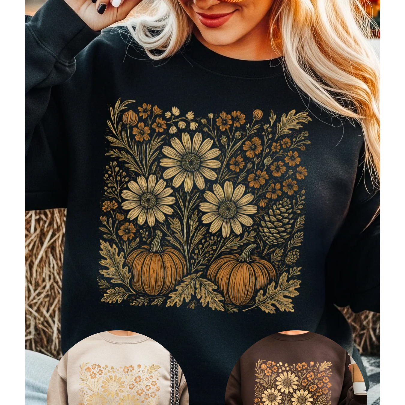 Pumpkin Garden Sweatshirt
