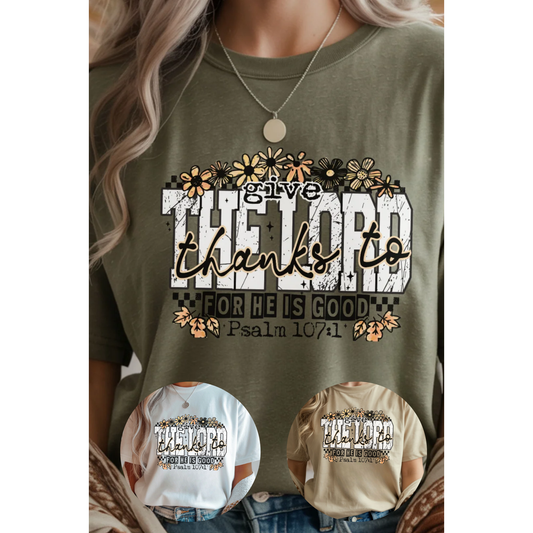 Give Thanks Graphic Tee