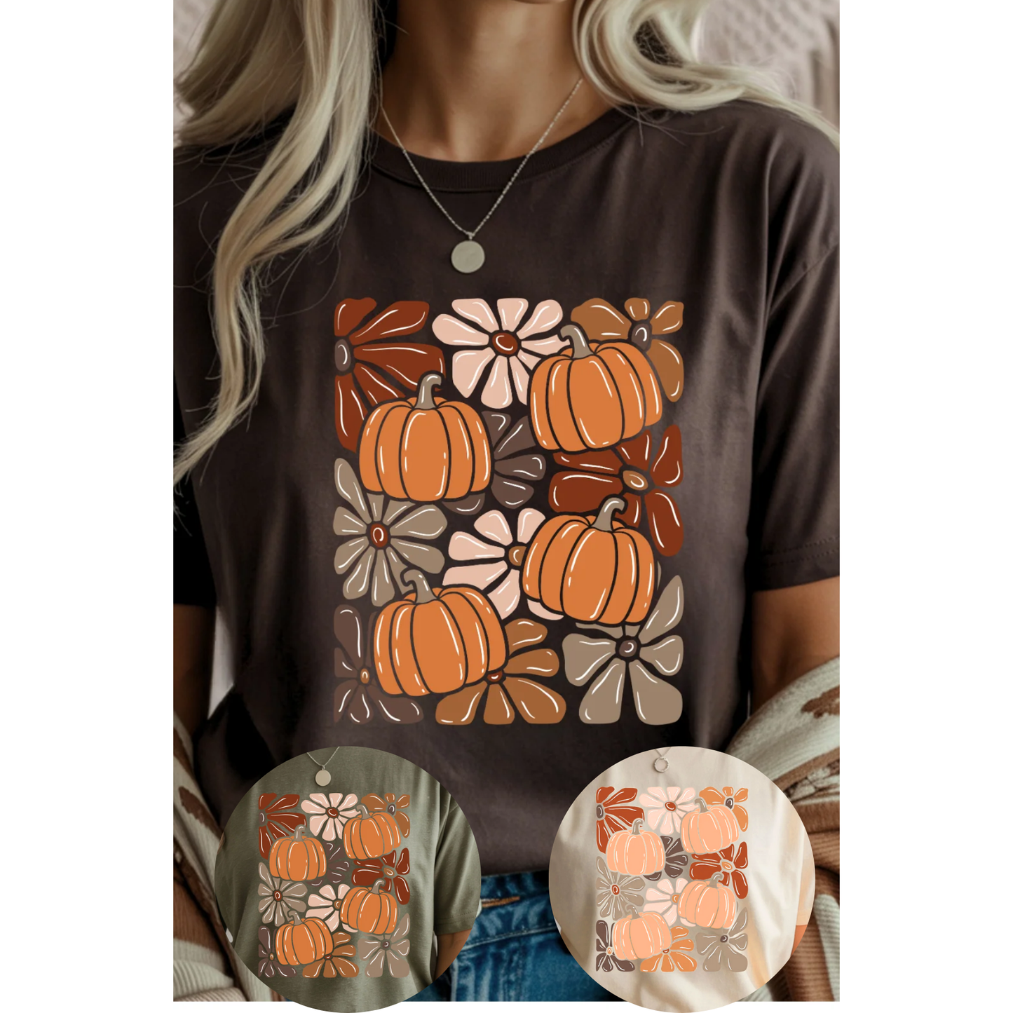 Fall Florals T-Shirt