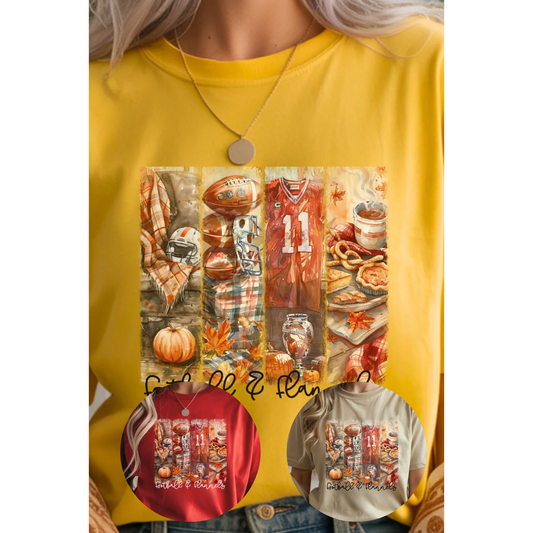 Football & Flannels Graphic Tee