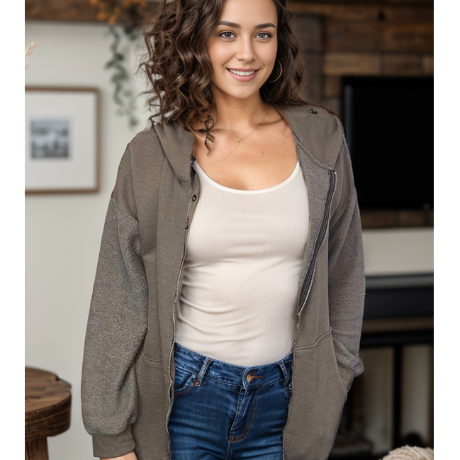 Chocolate Zip - Hoodie