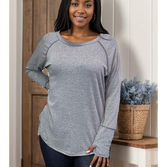 A Good Day - Thumbhole Top