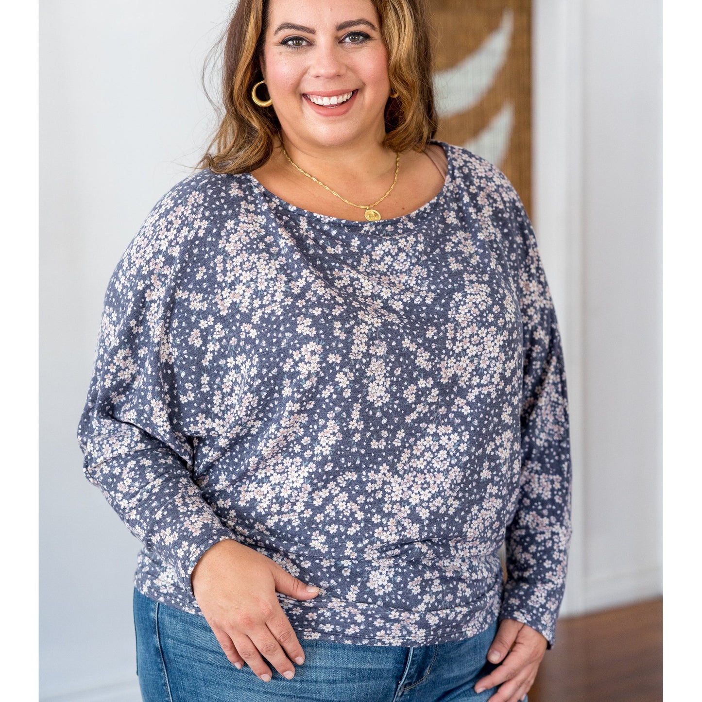 Decorated in Floral Dolman