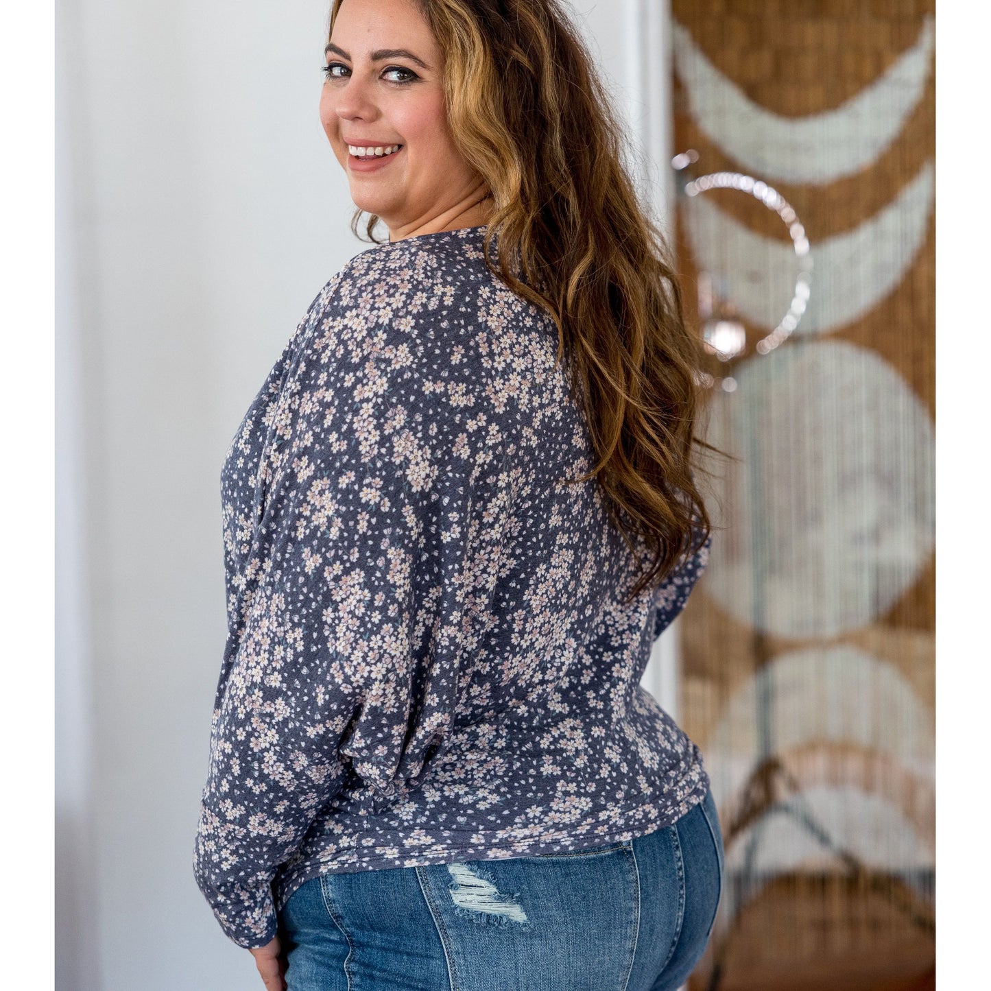 Decorated in Floral Dolman