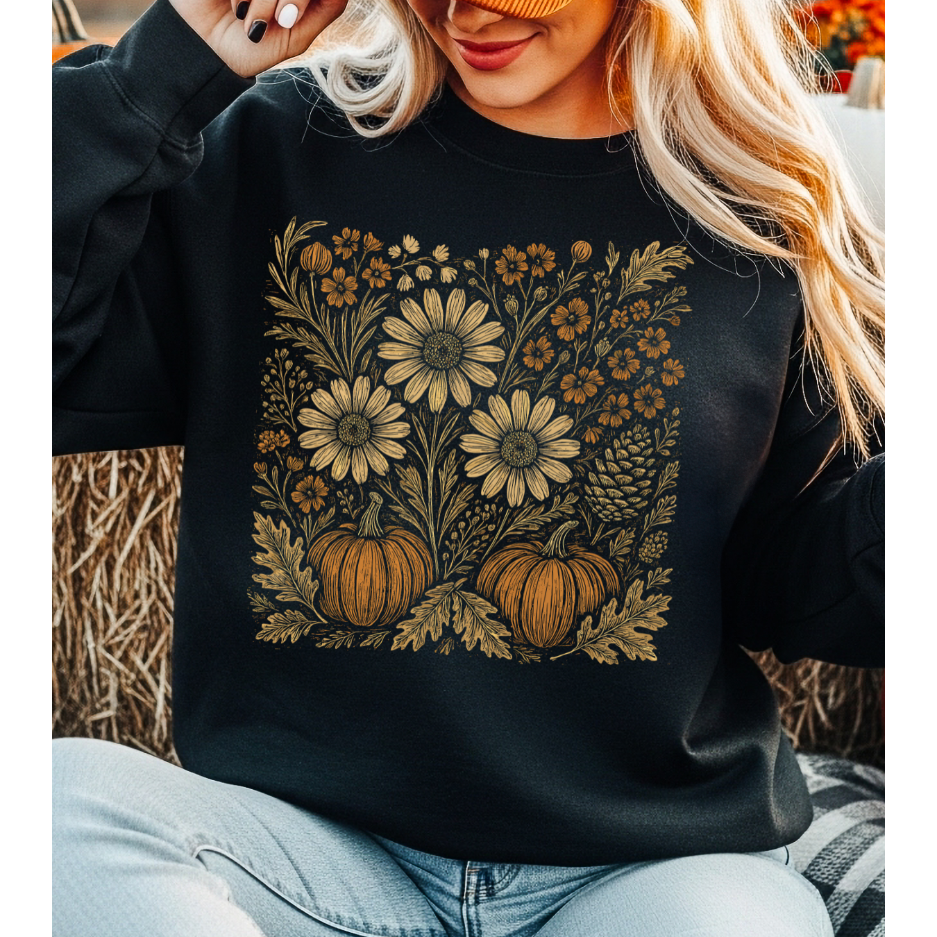 Pumpkin Garden Sweatshirt