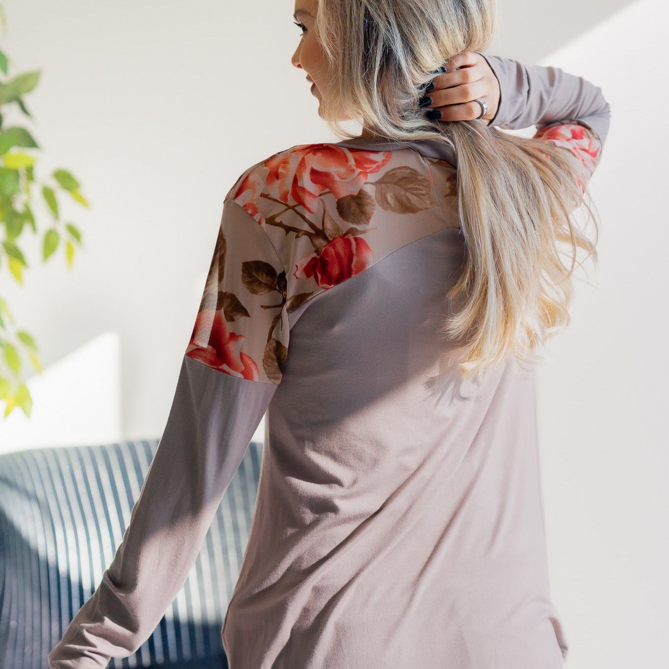 Blush Over Ash Long Sleeve