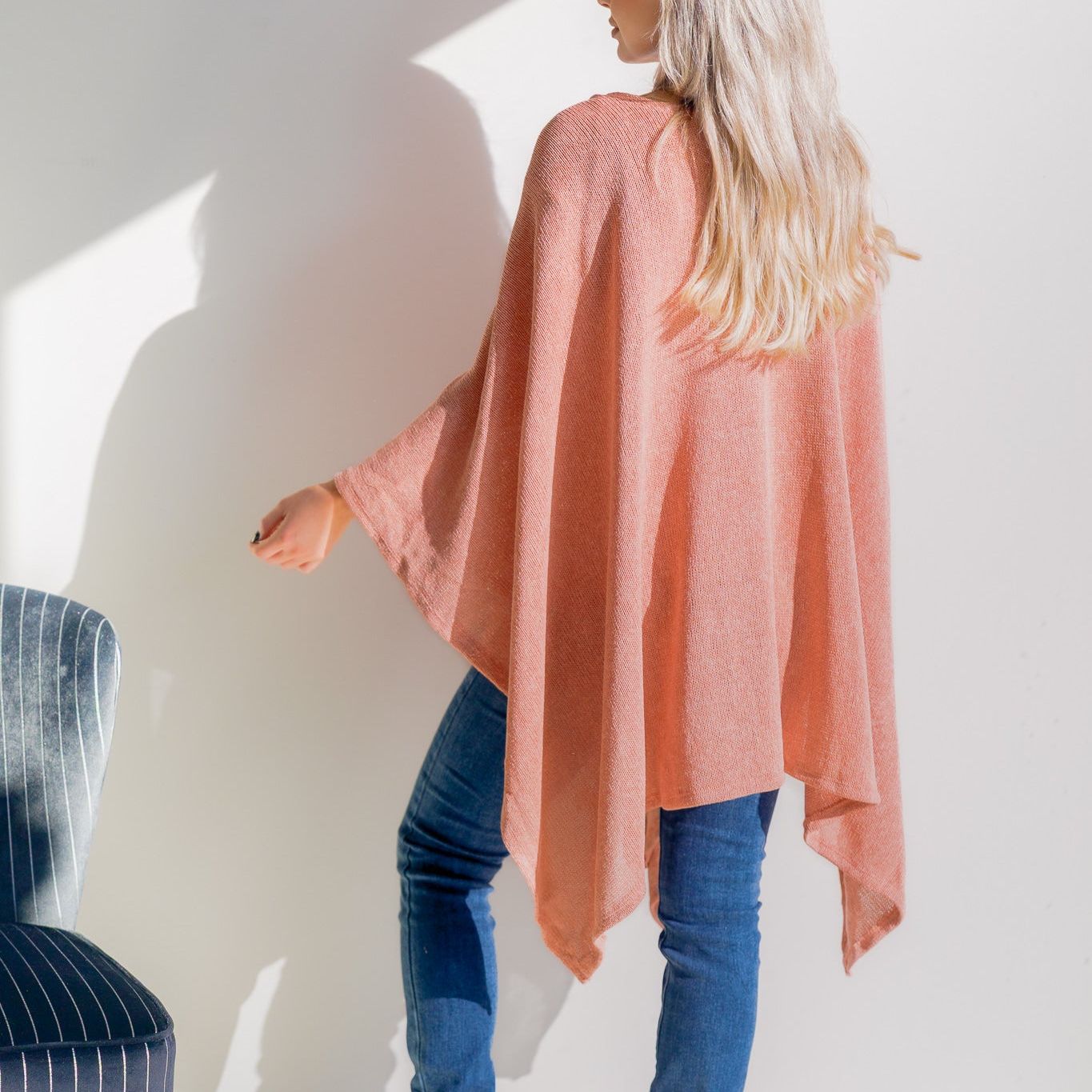 Blush Whisper Poncho