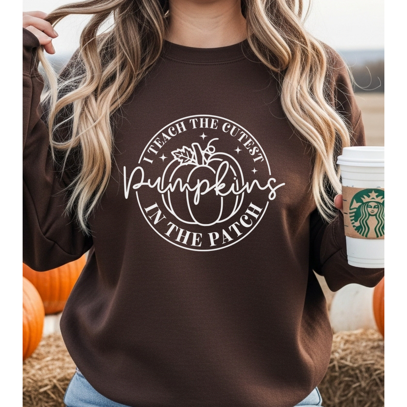 Teaching Pumpkin Cuties Sweatshirt