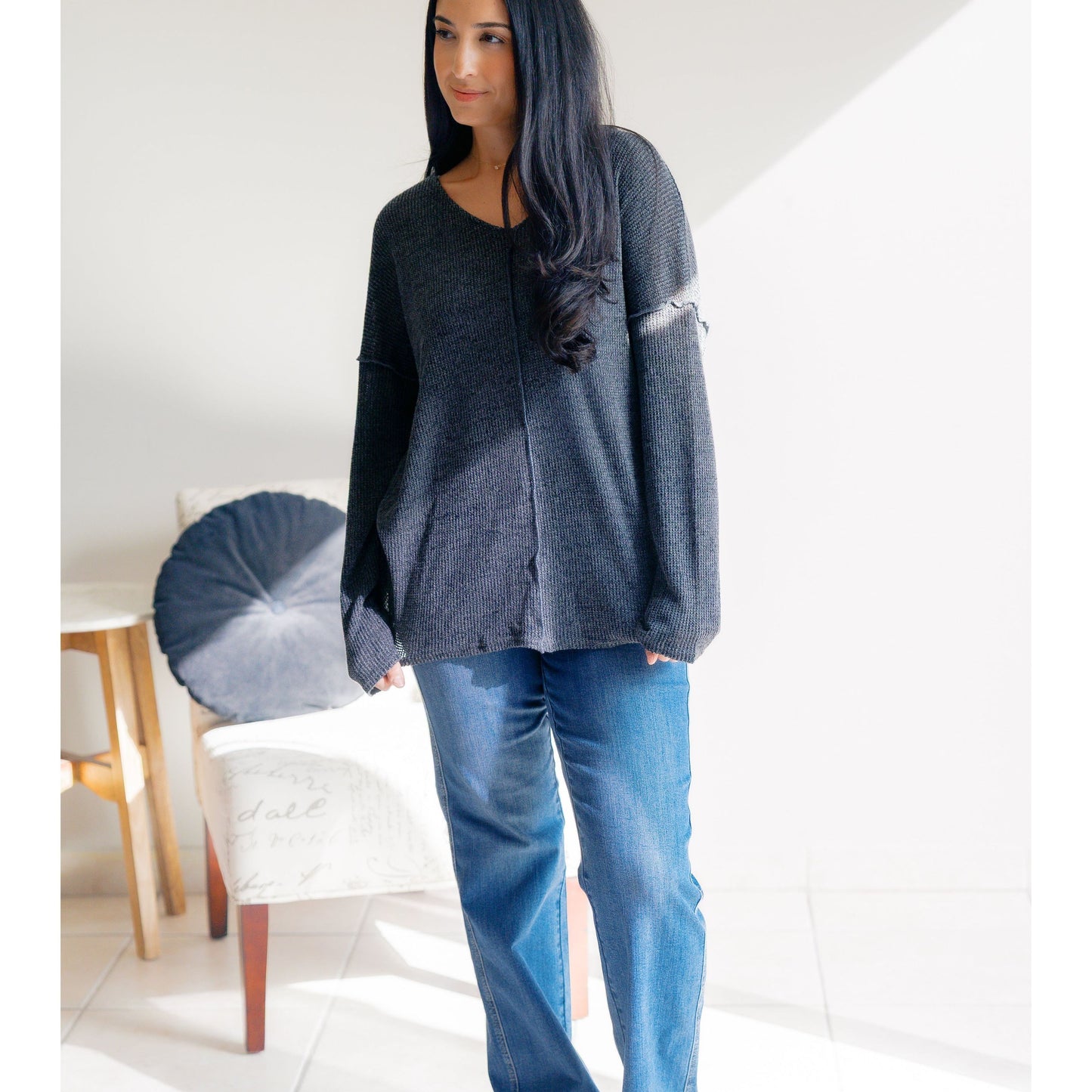 Charcoal Mirage Long Sleeve