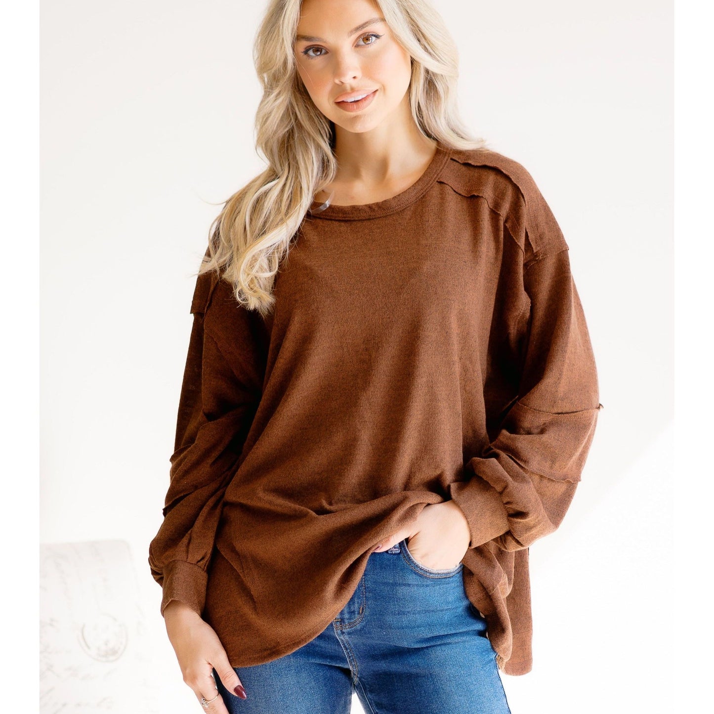 Chestnut Charm Pullover