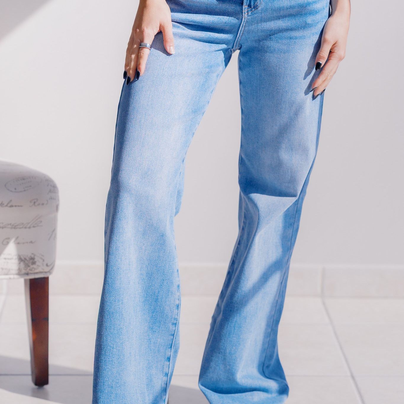 Coastal Drift Risen Jeans