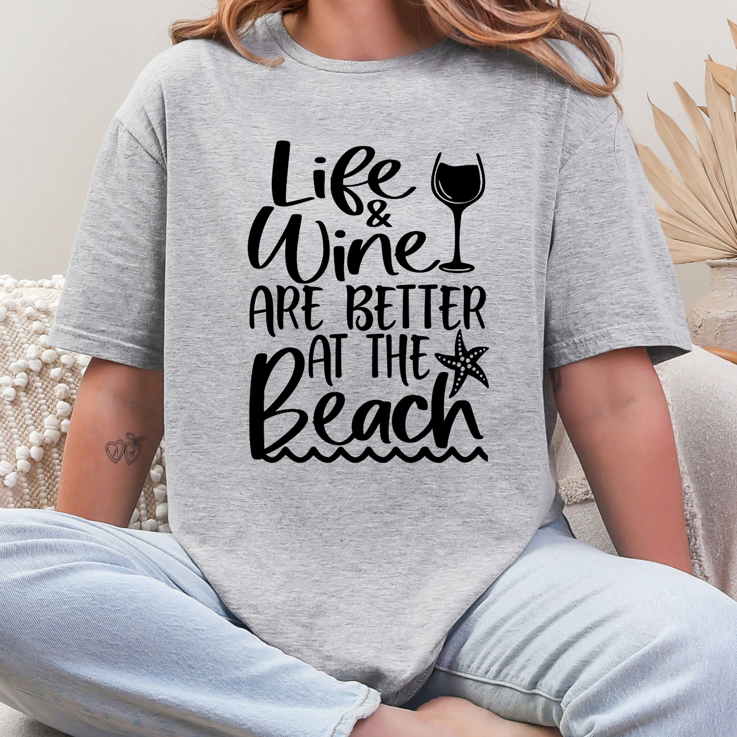 Wine On The Beach T-Shirt