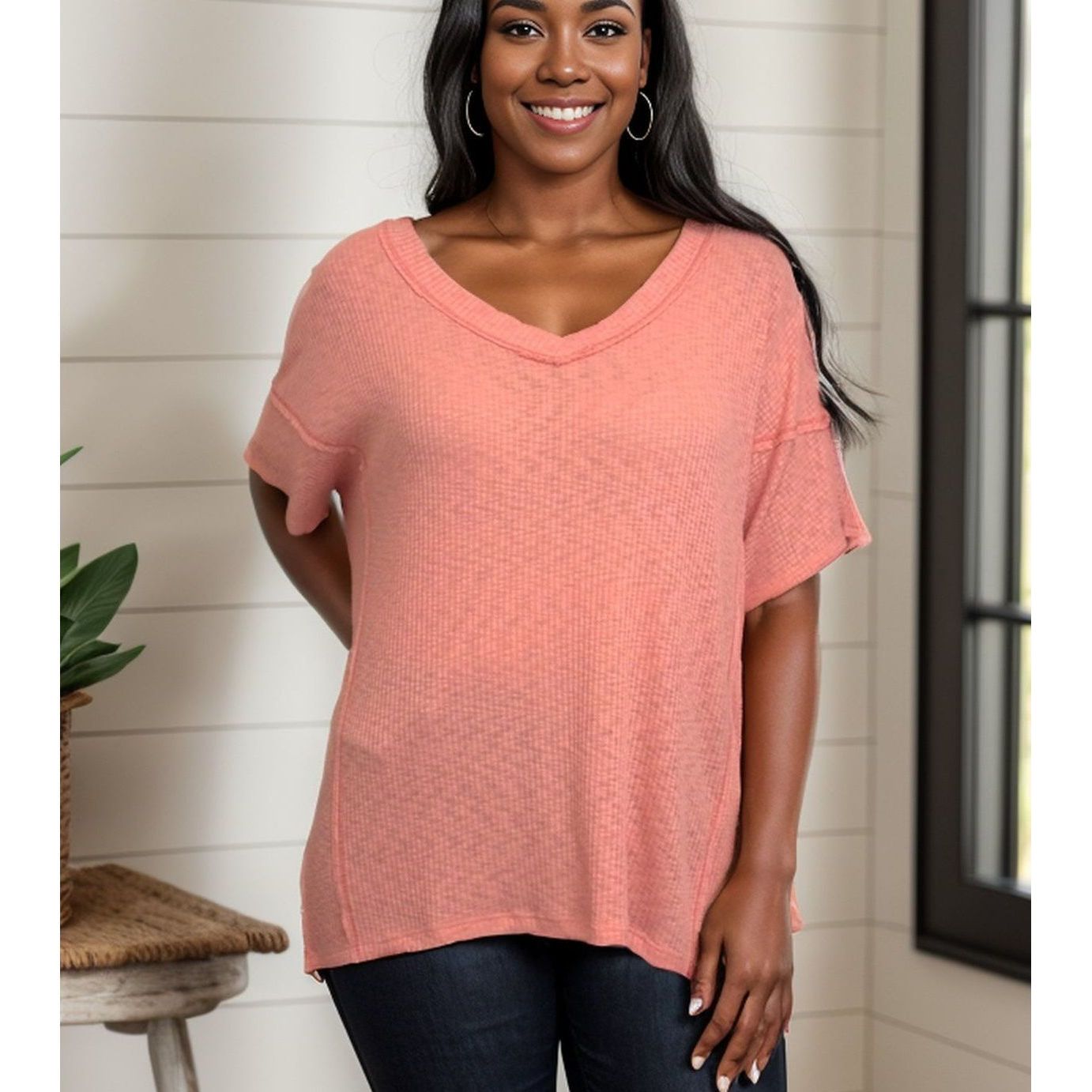 Coral Coast - Short Sleeve Top