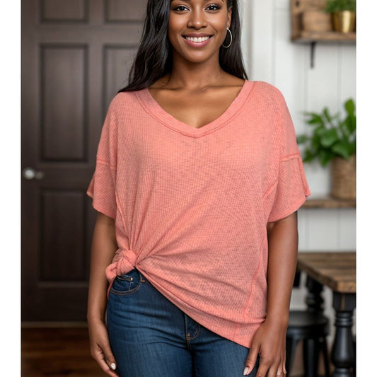 Coral Coast - Short Sleeve Top