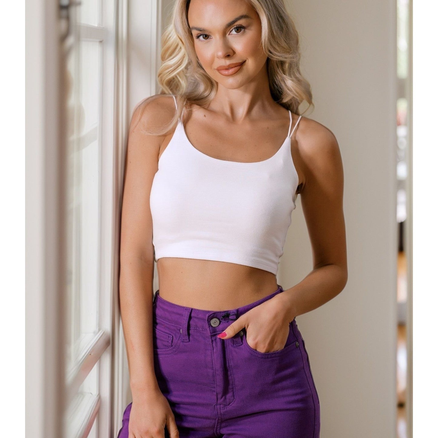 Easy Breeze Crop Cami