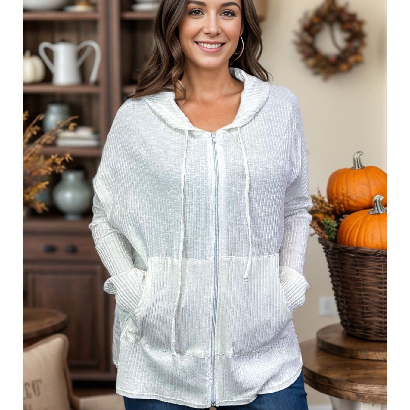 Fashion Flurry - Zip Up Hoodie