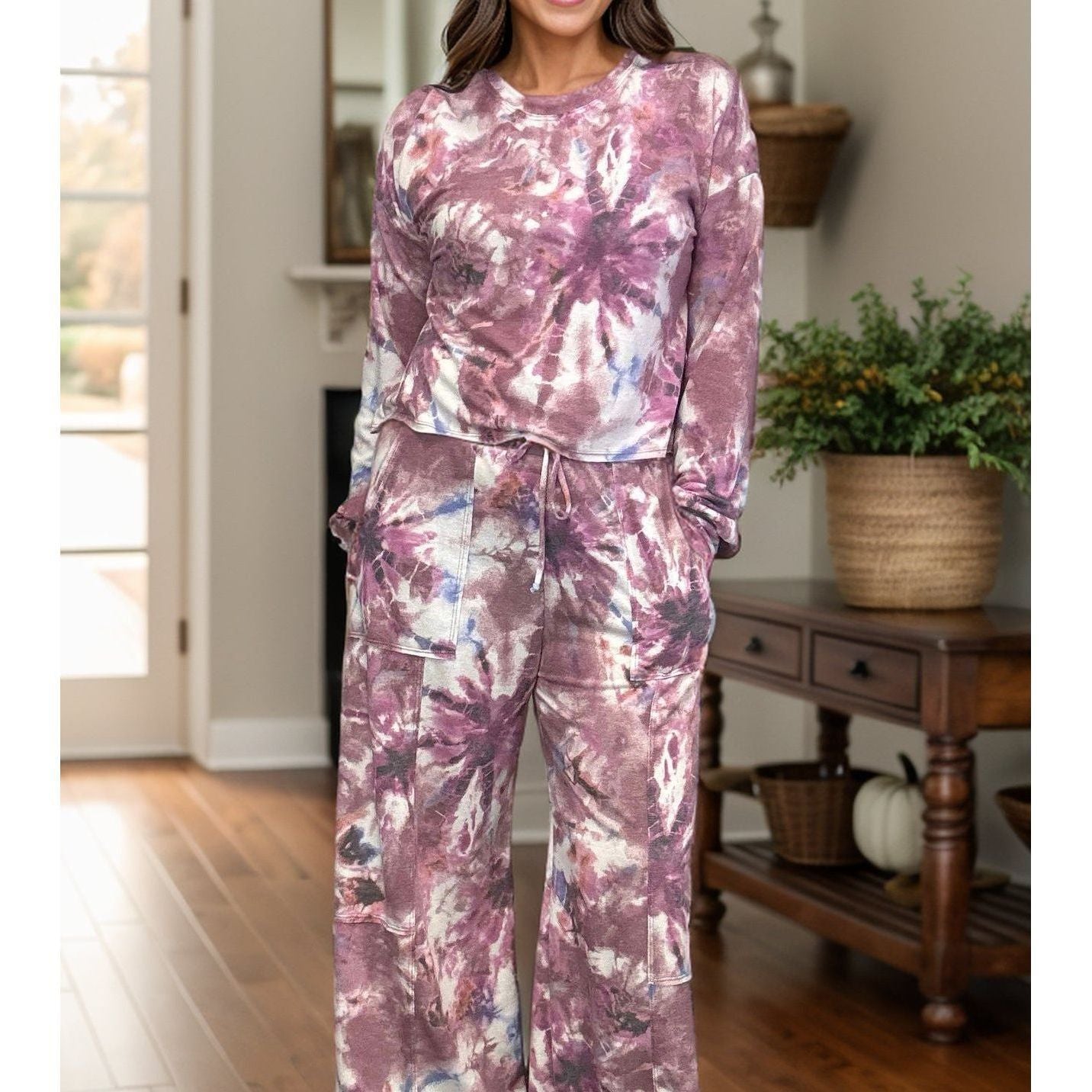 Galaxy Vibing - Long Sleeve Top