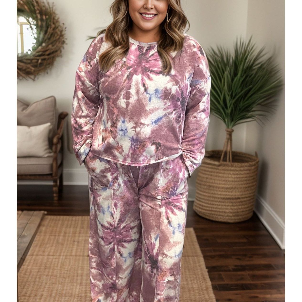 Galaxy Vibing - Long Sleeve Top