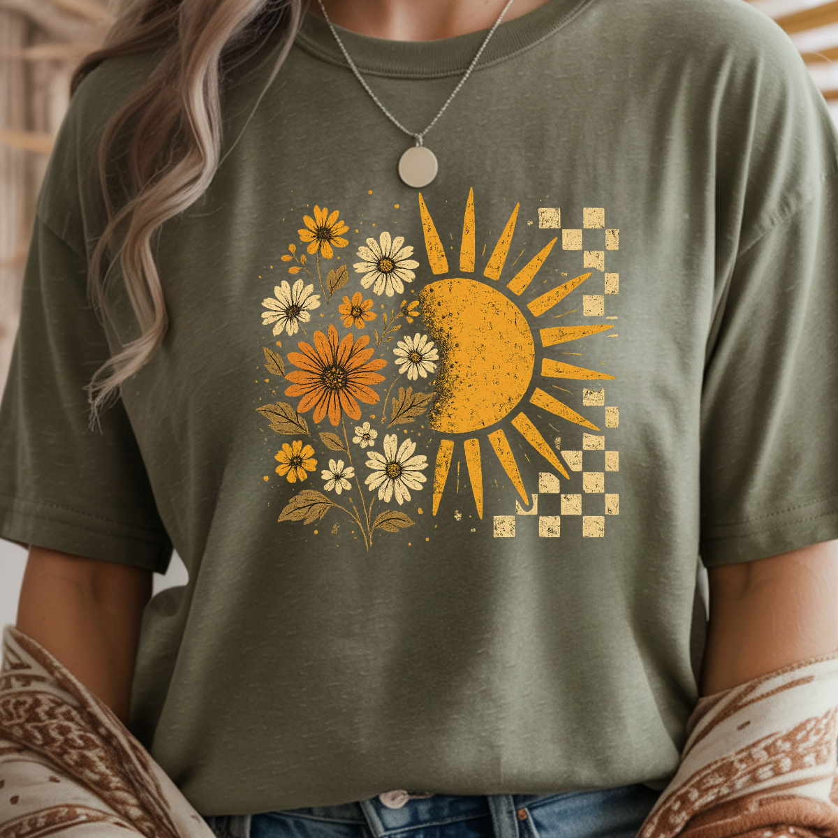 Floral Sun T-Shirt
