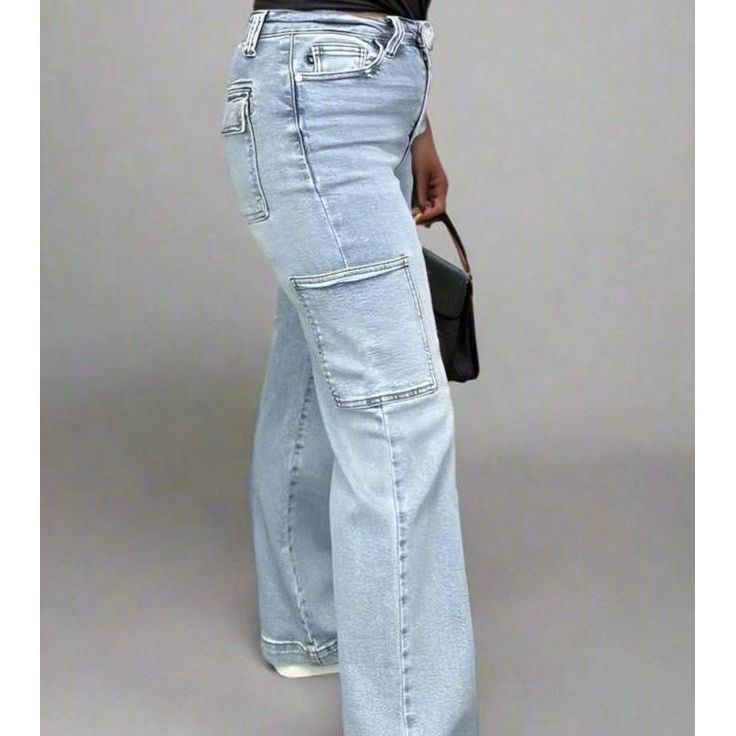 High Energy - Judy Blue Cargo Jeans
