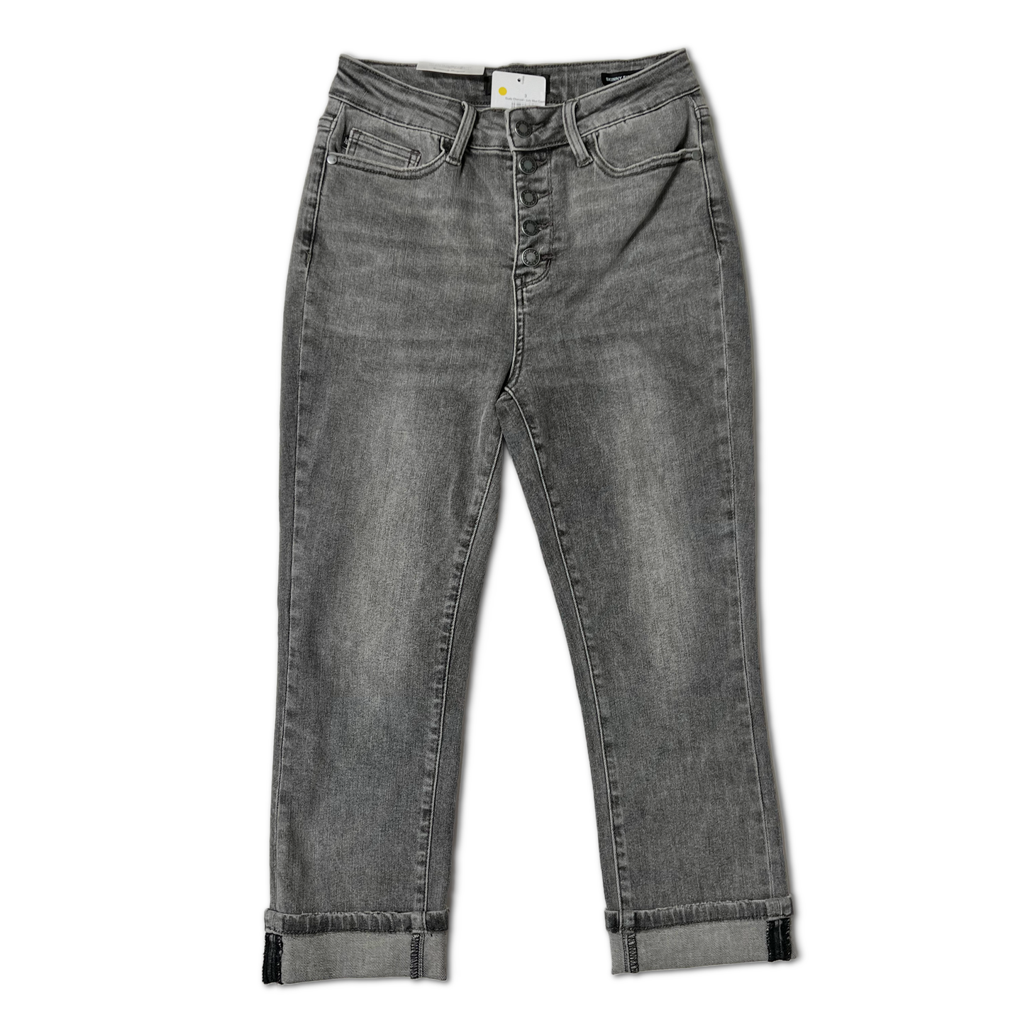 Dusty Charcoal - Judy Blue Capris