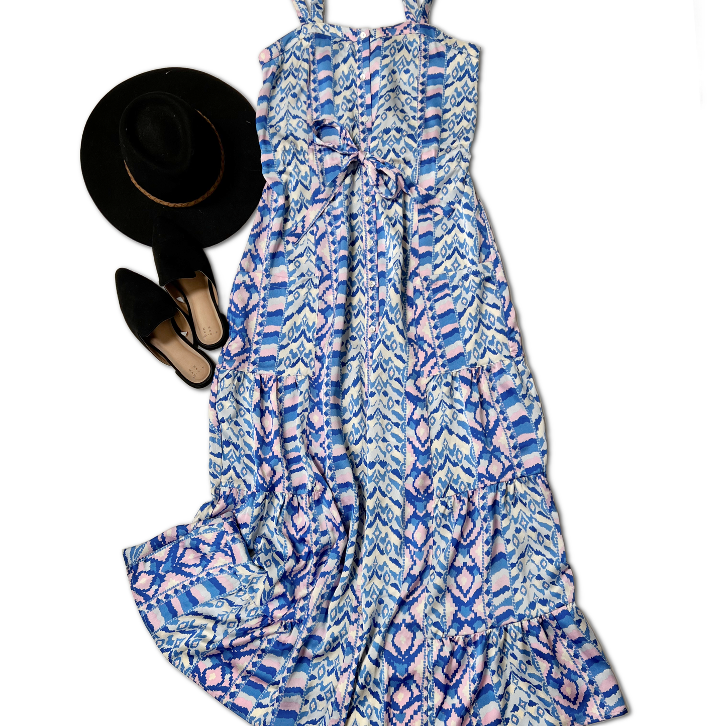 Abby Road - Royal Blue Maxi Dress