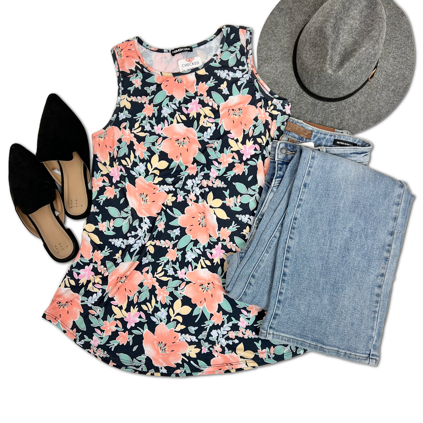 Take Me To Paradise - Sleeveless Top