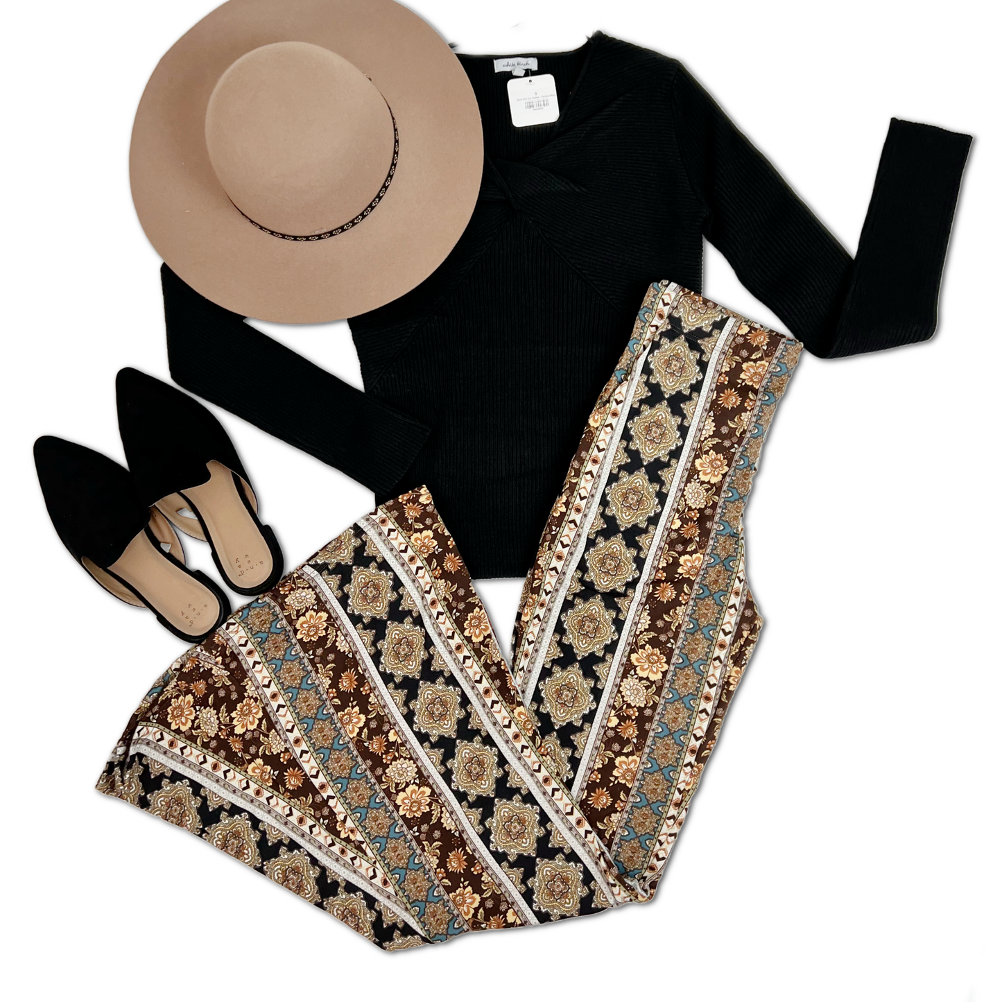 Perfectly Paisley Flare