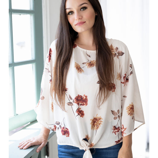 Serenity Front Tie Top
