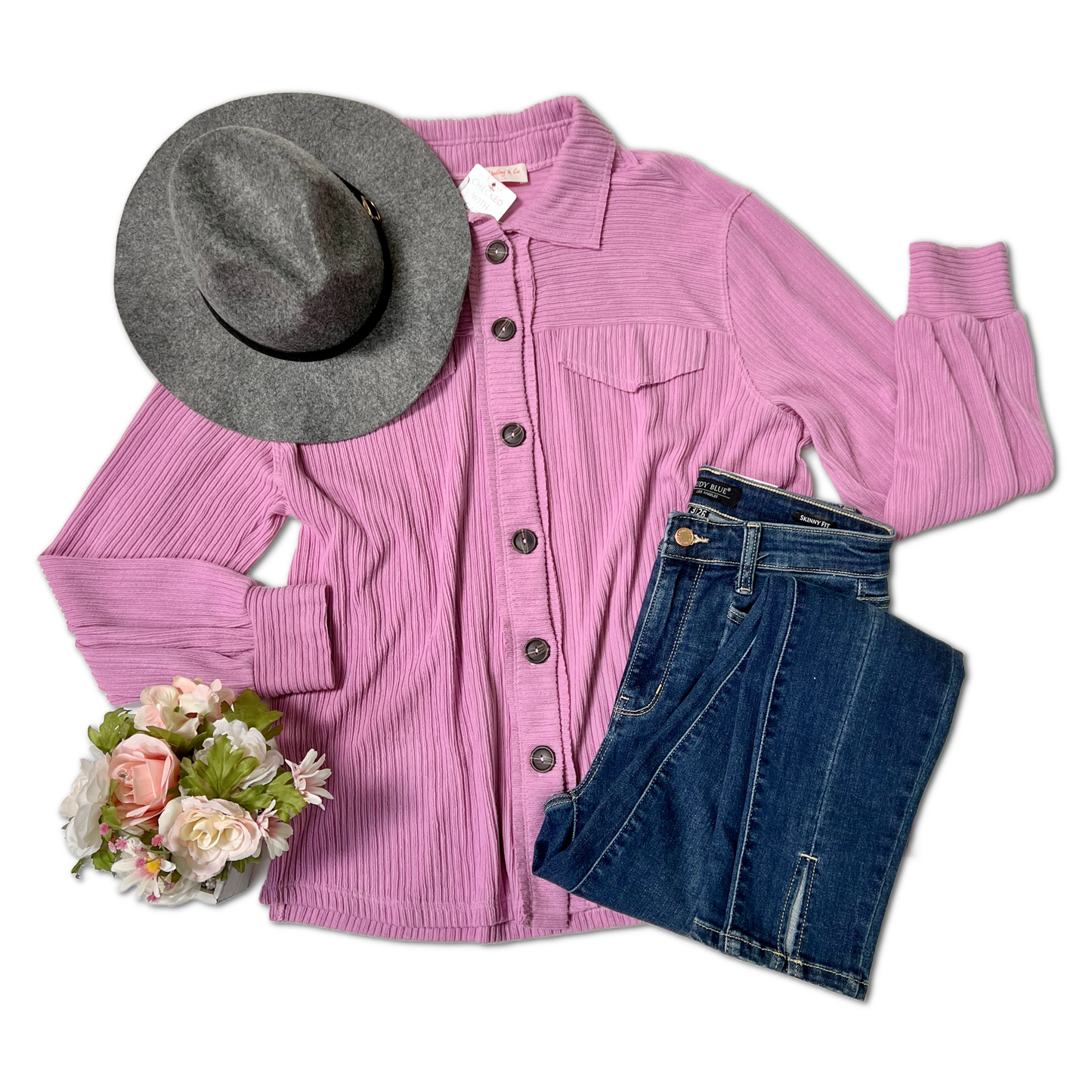 Tulip Dreamin' Shacket