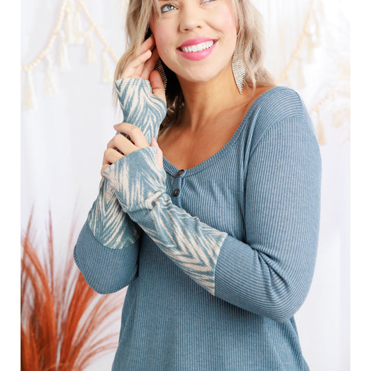 Ice Princess Thumbhole Top