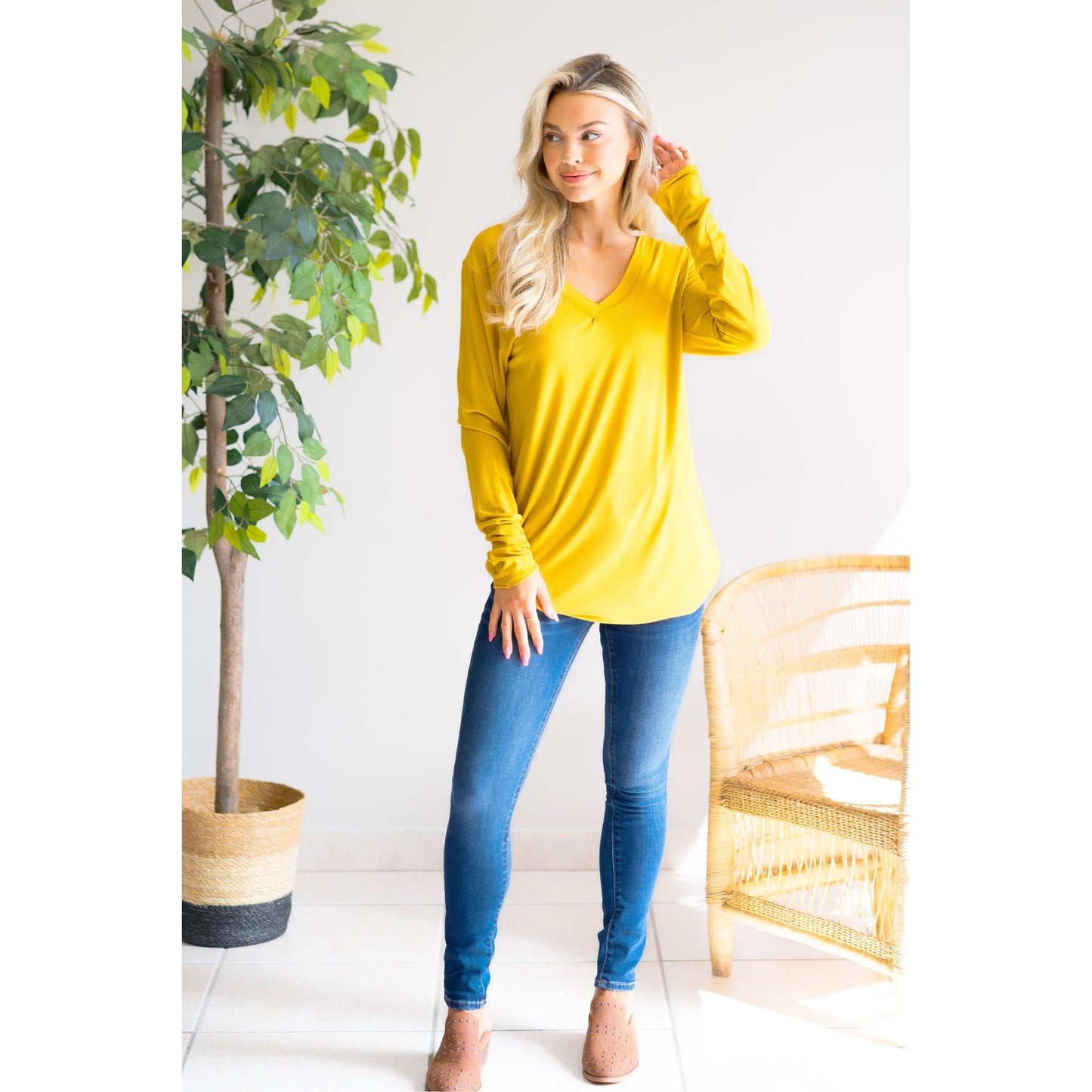 Spiced Mustard Top