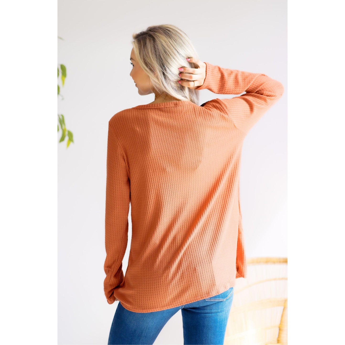 Falling Ember Knit Top