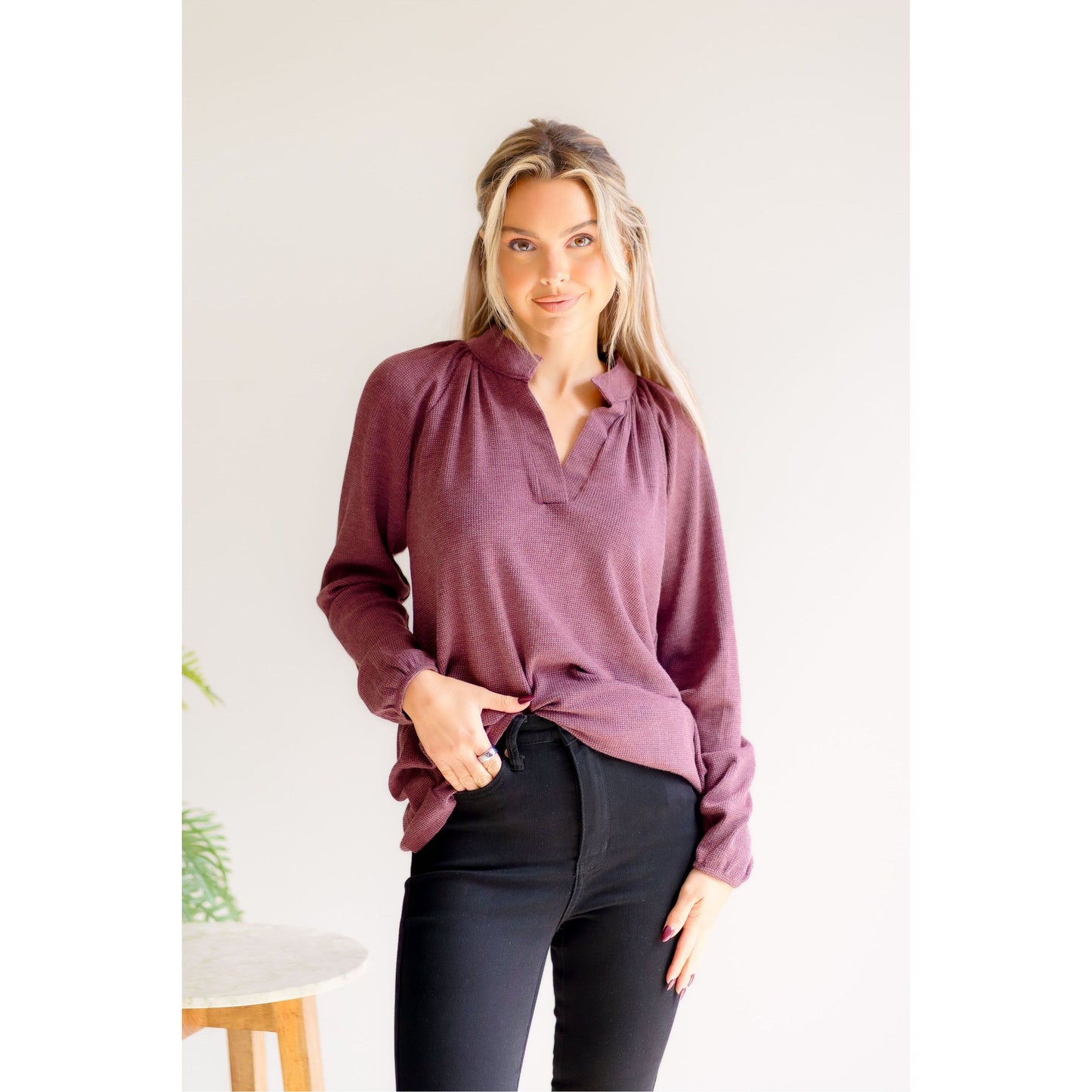 Mulberry Moon Thermal Top