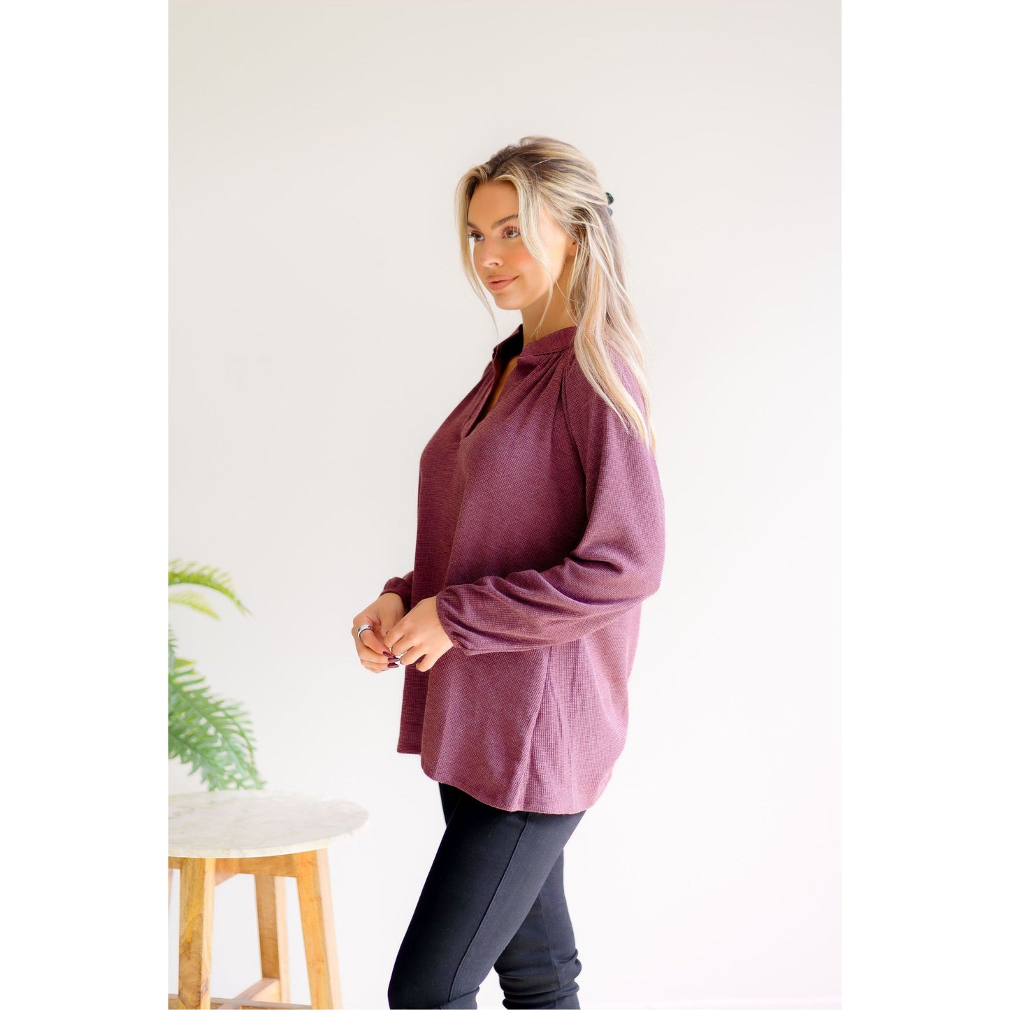 Mulberry Moon Thermal Top