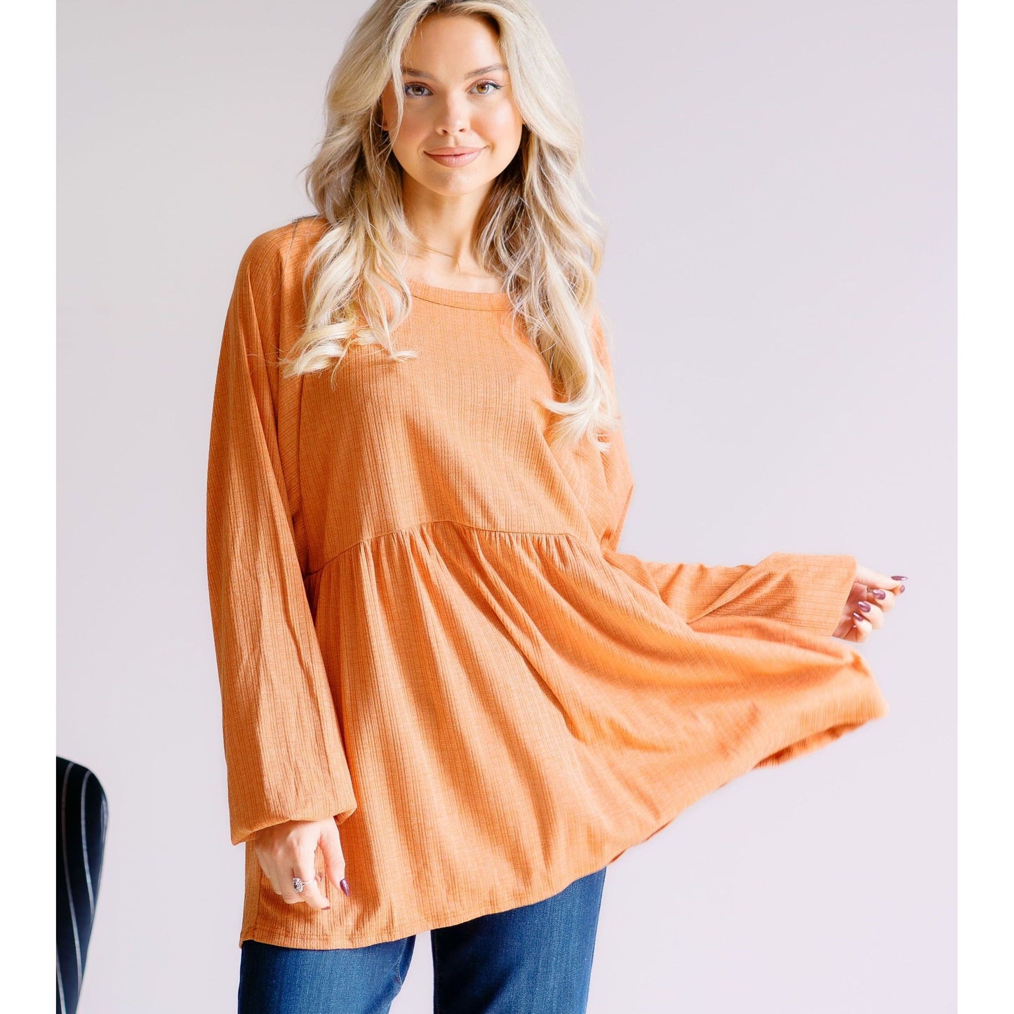 Pumpkin Charm Peplum